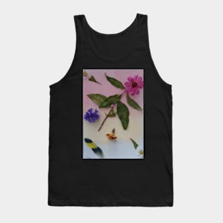 Floral Garden on Paper Tank Top